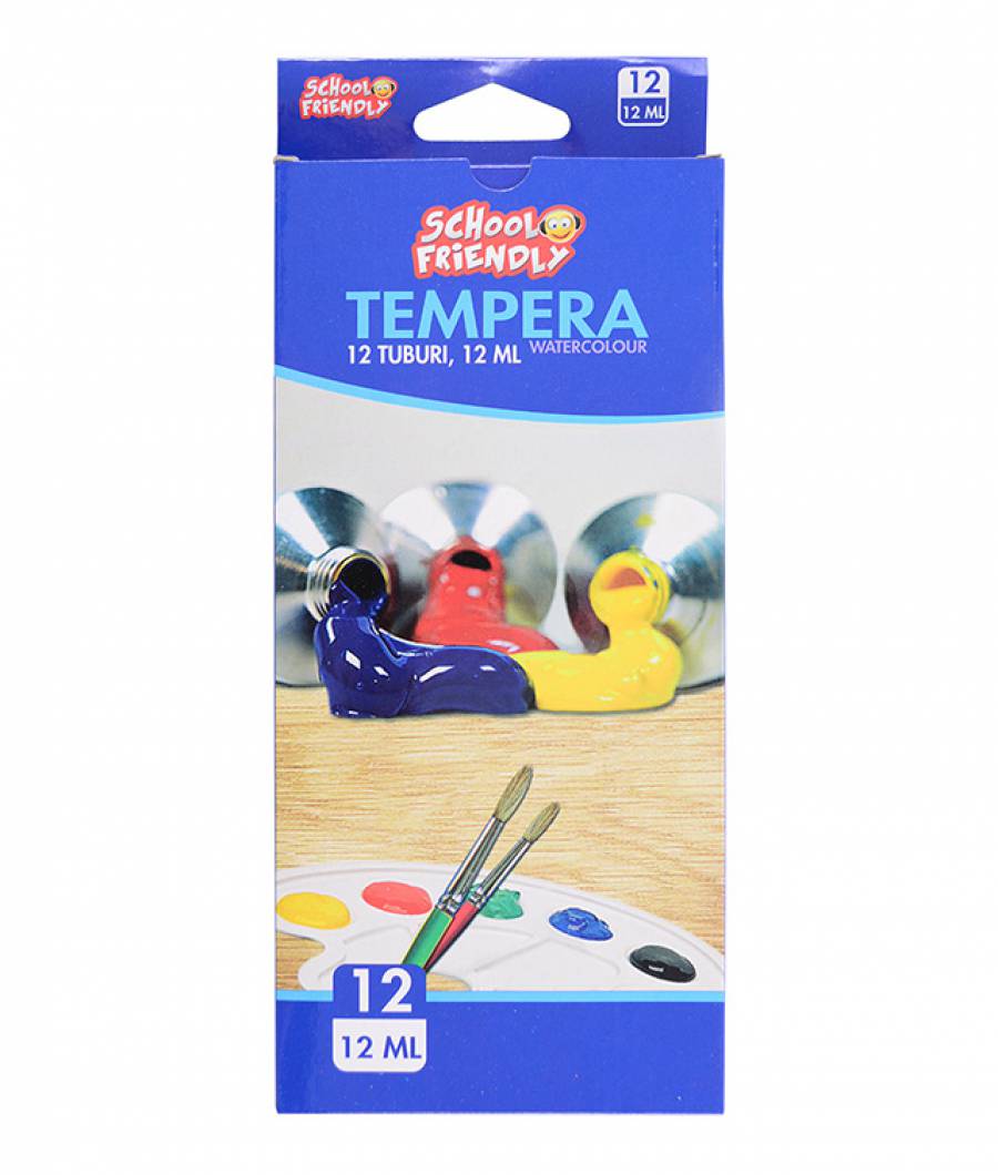 Tempera 12 culori 12ml