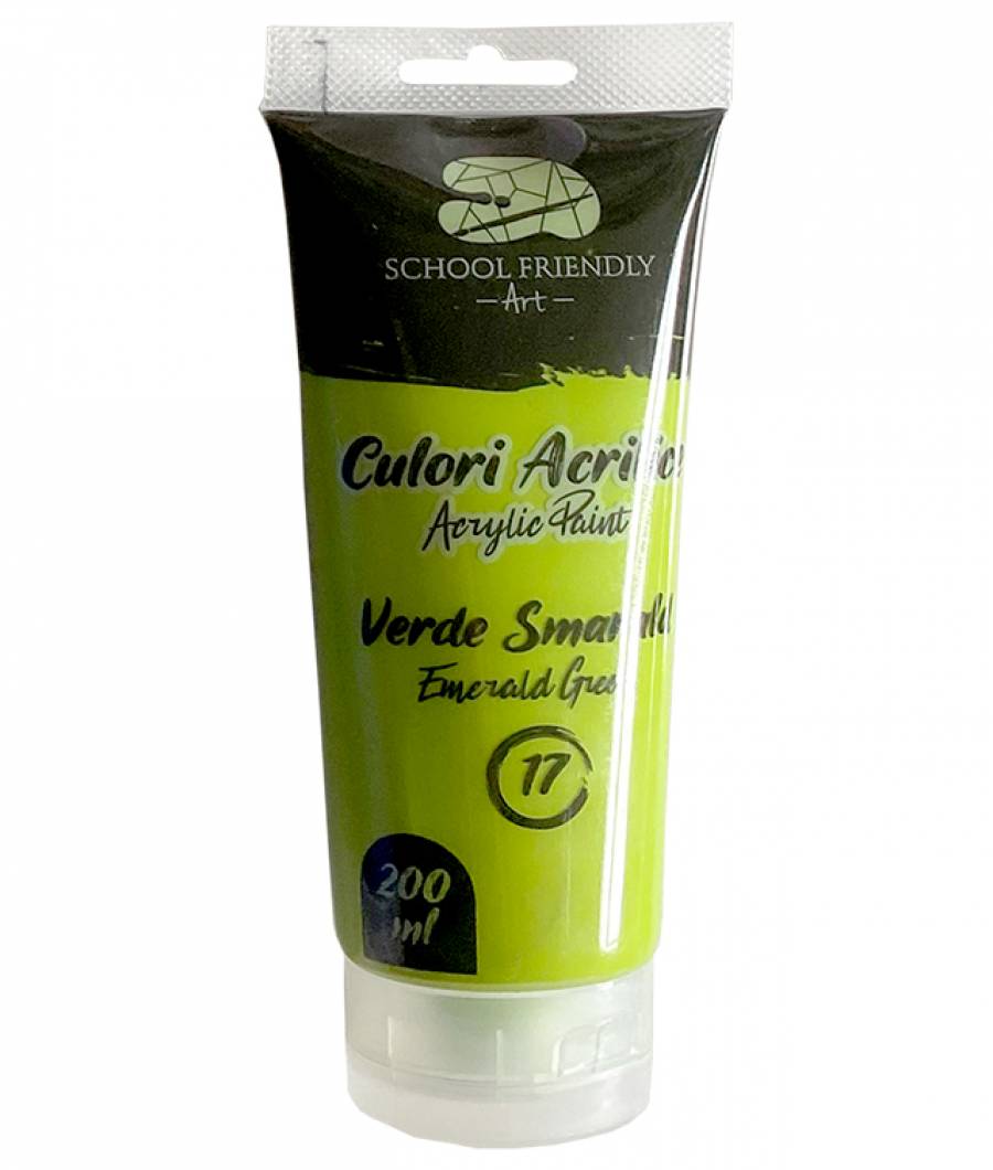 Culori acrilice SF ART PREMIUM 200 ml Verde Smarald