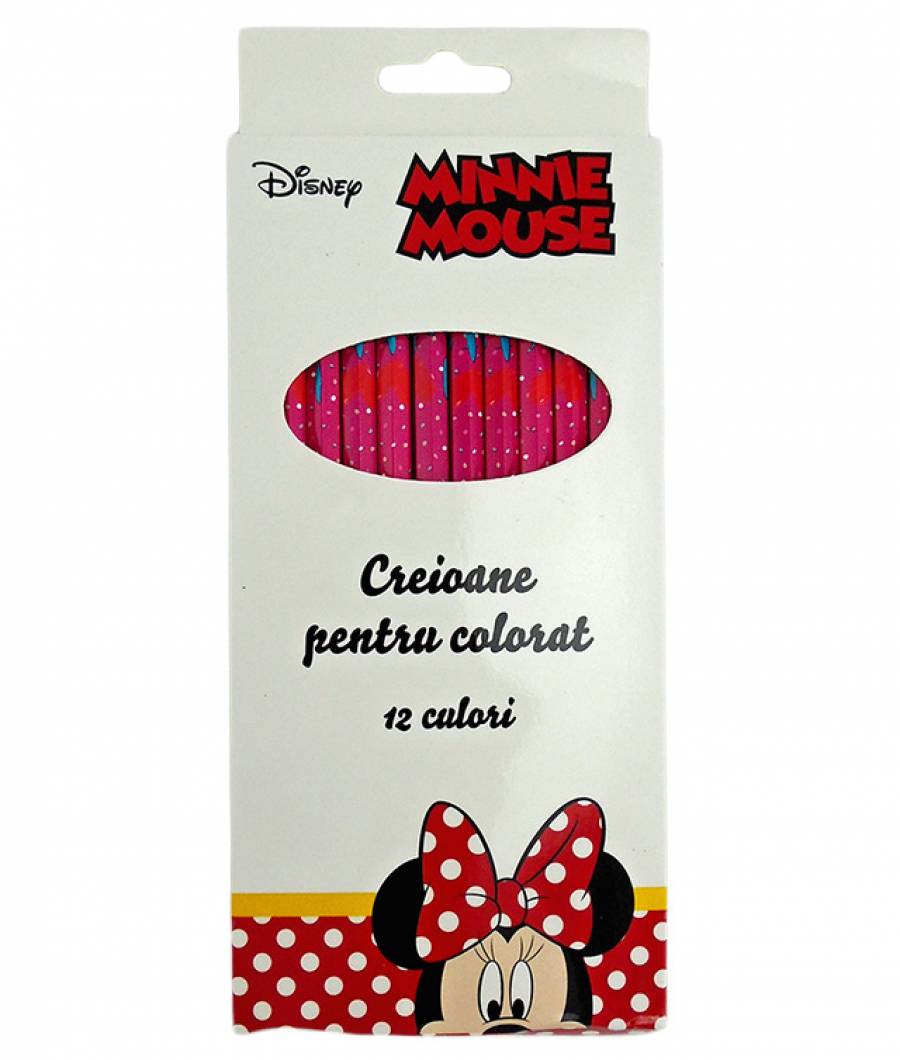 Creioane Color MINNIE 12buc