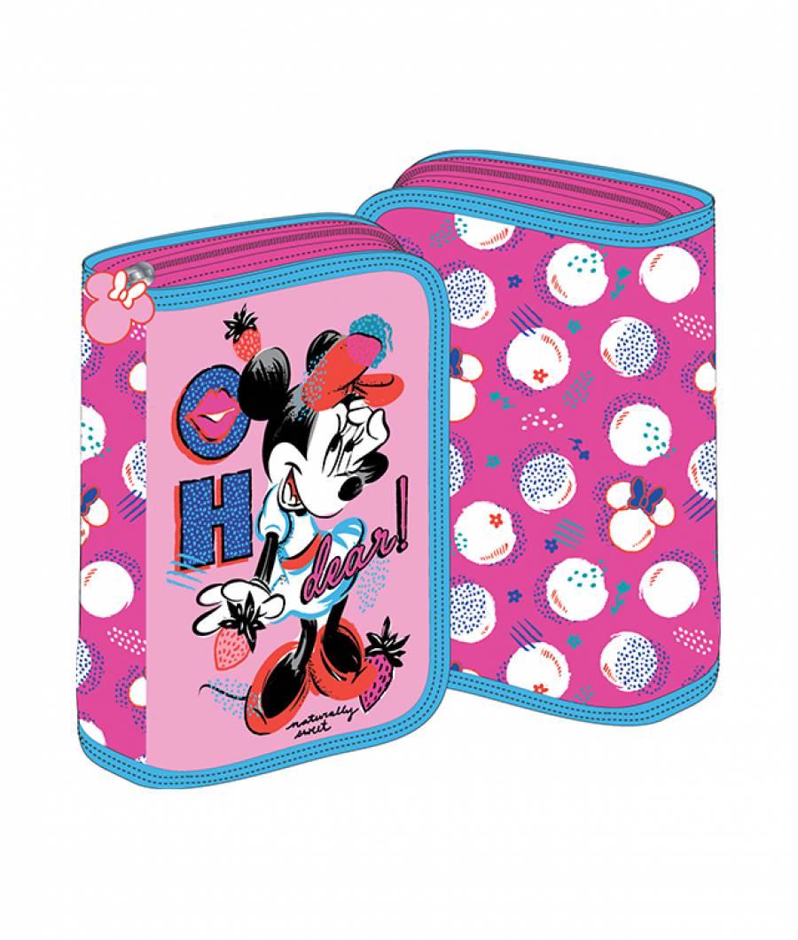 Penar 2 extensii roz Minnie Mouse