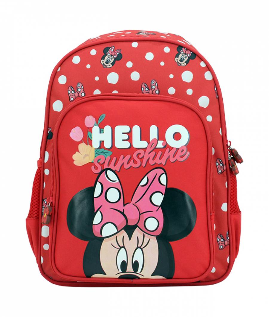 Ghiozdan MINNIE MOUSE PREGATITOARE rosu