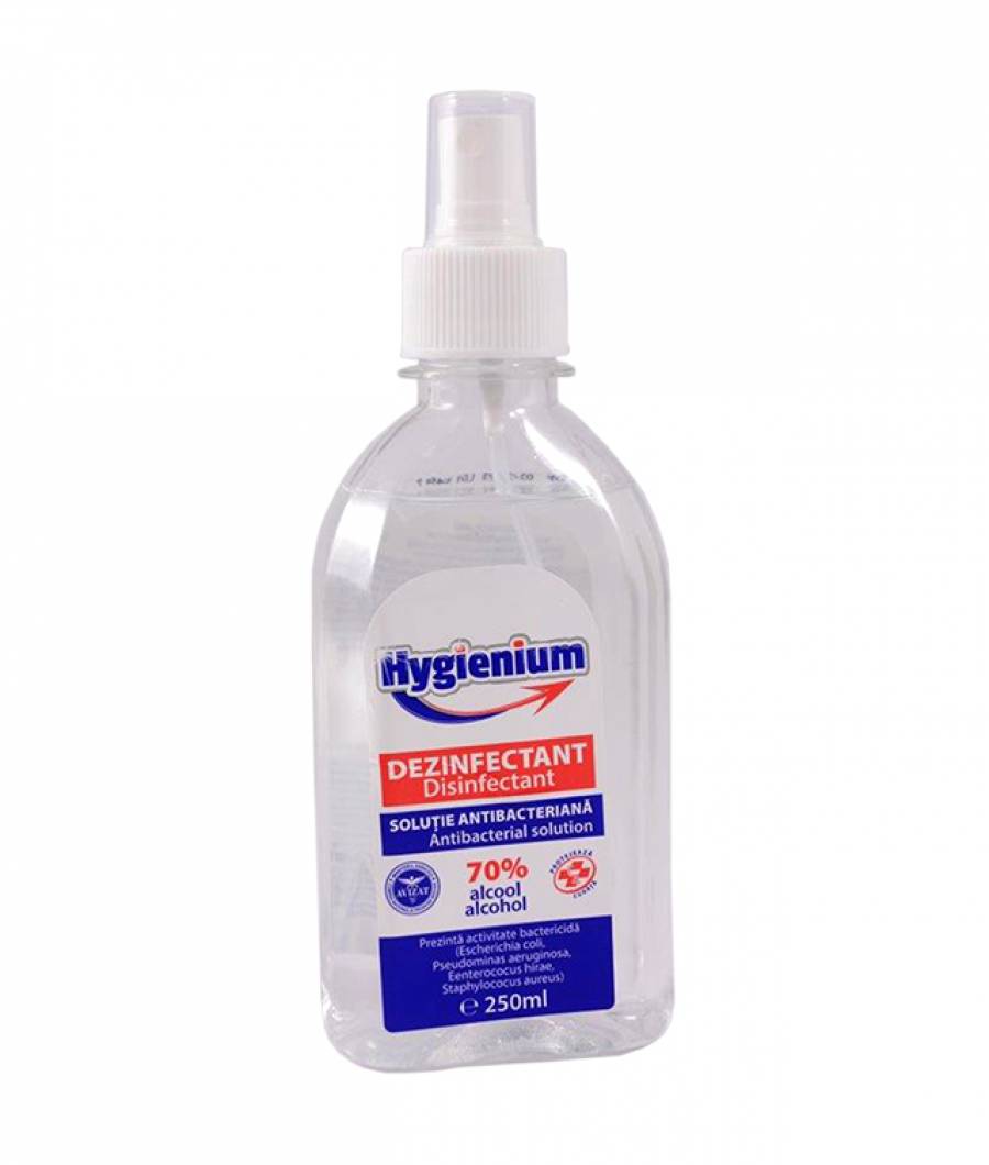 SOLUTIE ANTIBACTERIANA /DEZINFECTANTA HYGIENIUM 250 ML