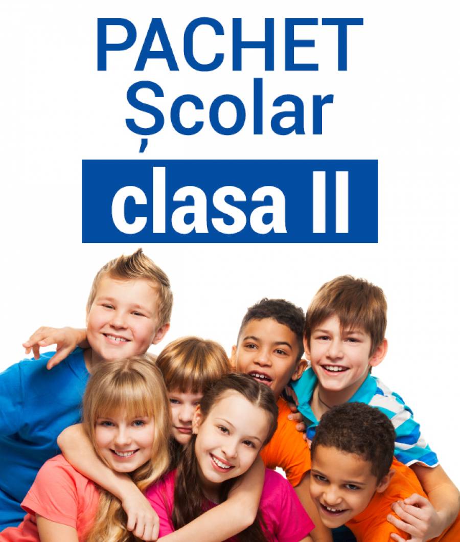 Pachet rechizite scolare Clasa 2 set complet lista rechizite 31 de piese