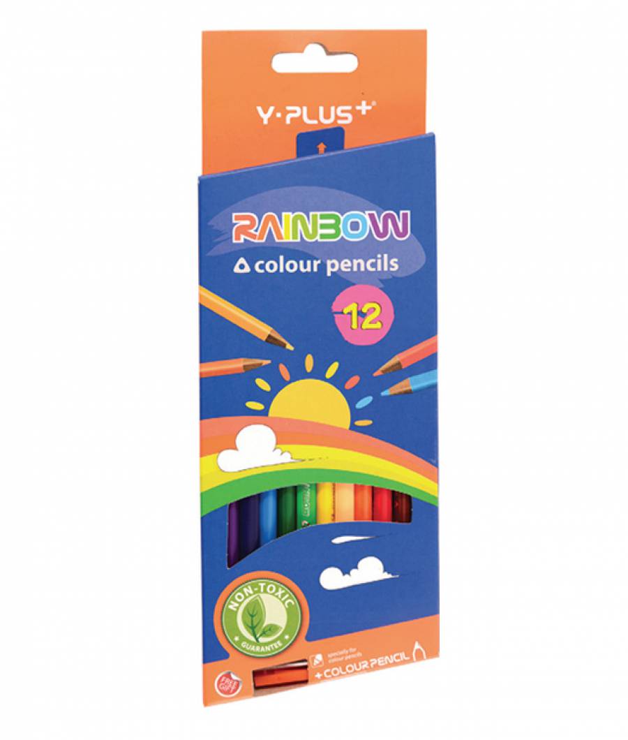 Creioane Color RAINBOW 12 buc