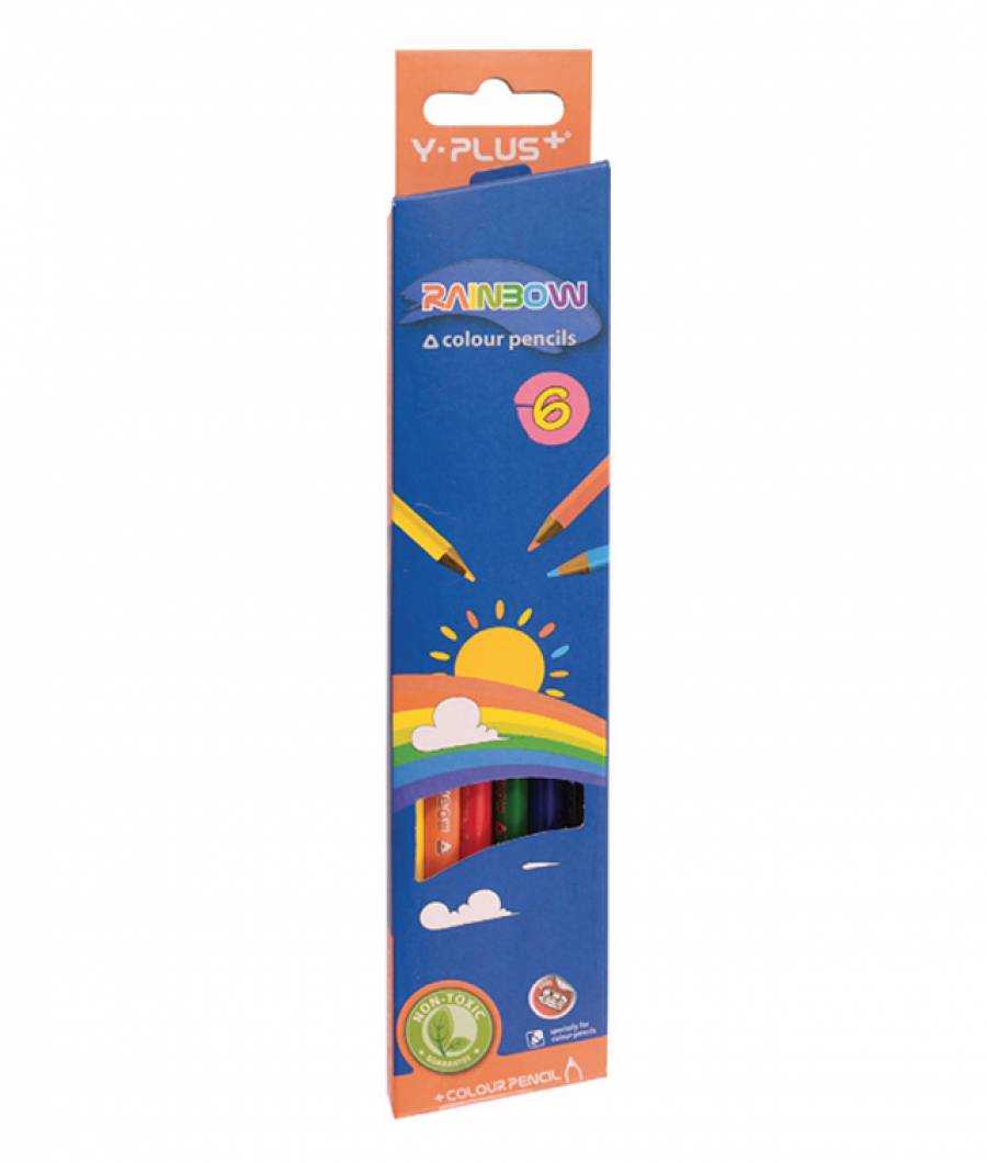Creioane Color RAINBOW 6 buc