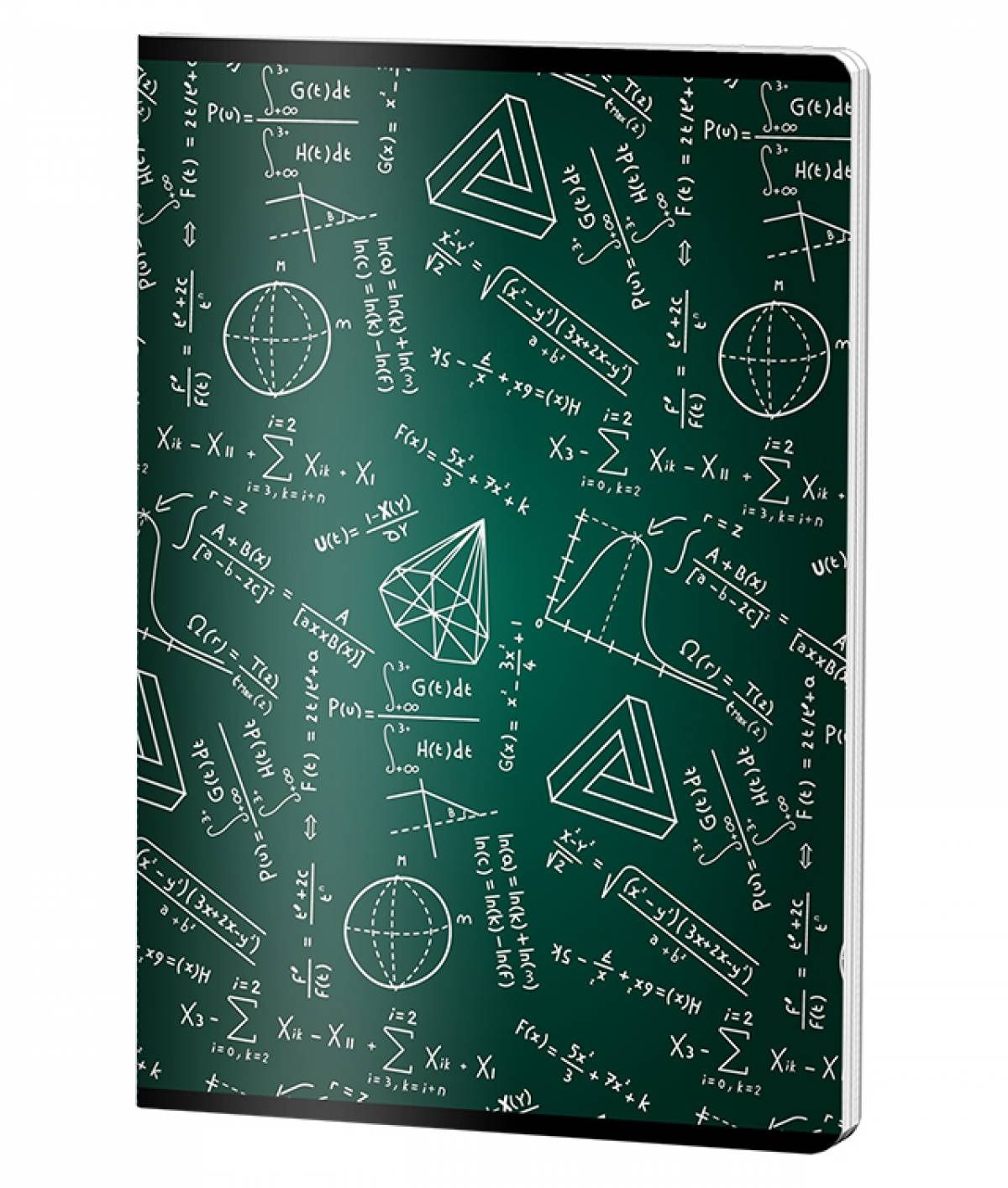 Caiet Capsat Matematica, A4, Pigna , coperta plastic, 60file, 70 gr, UNI MATH CK