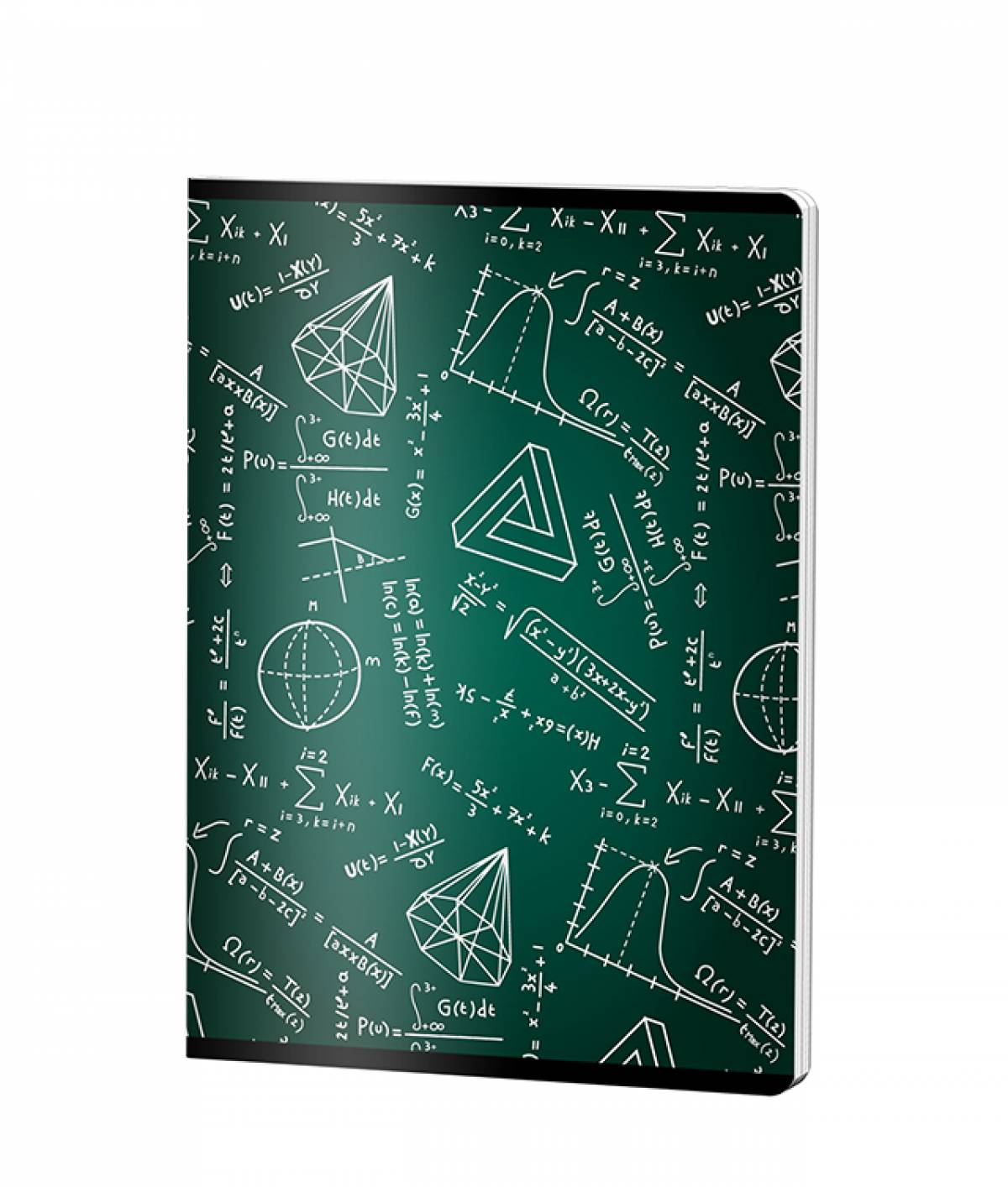 Caiet Capsat Matematica, A5, Pigna , coperta plastic, 48file, 70 gr, UNI MATH CR