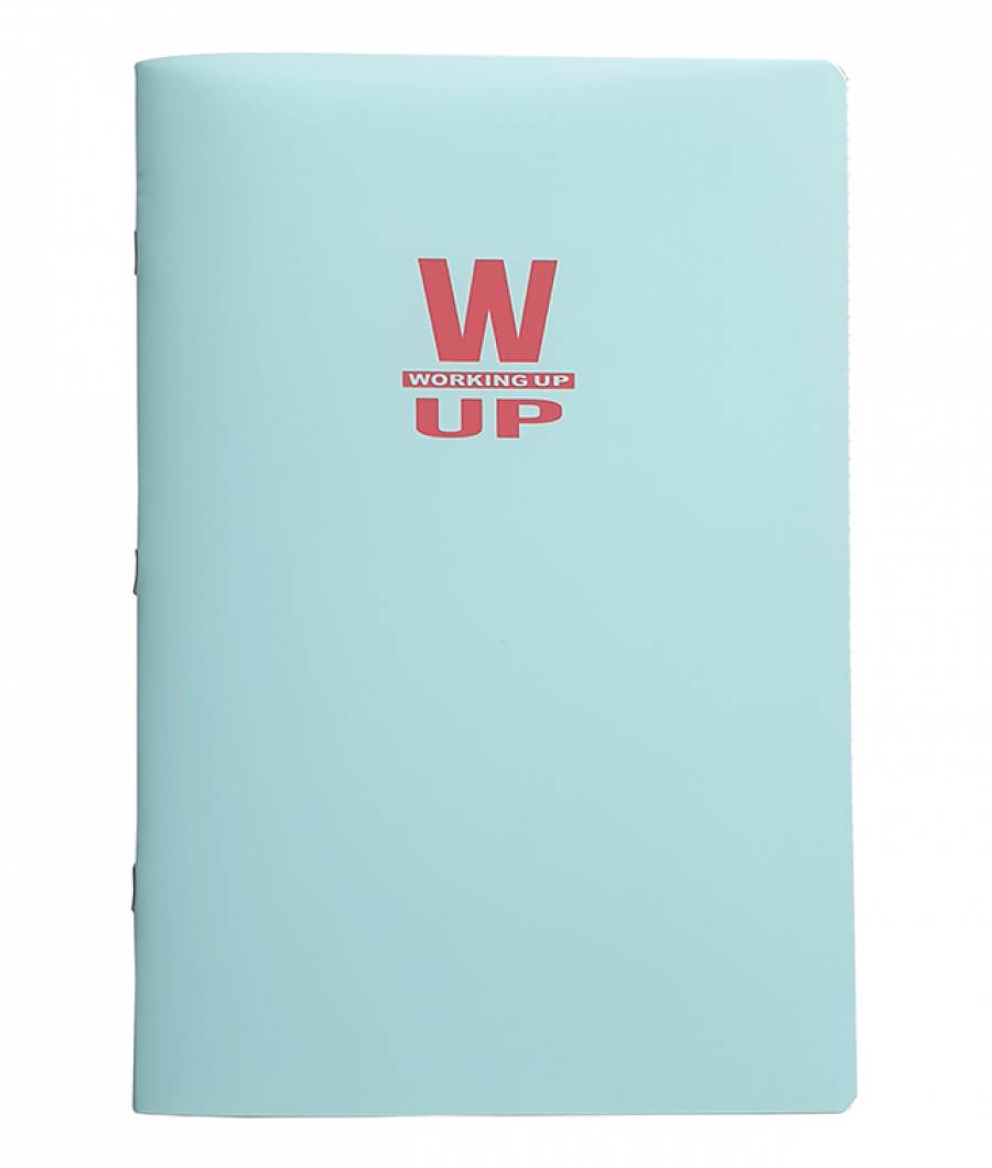 Caiet Velin, A4 Studentesc, WorkingUp, coperta plastic, 60 file, hartie 60gr, ALBASTRU PASTEL