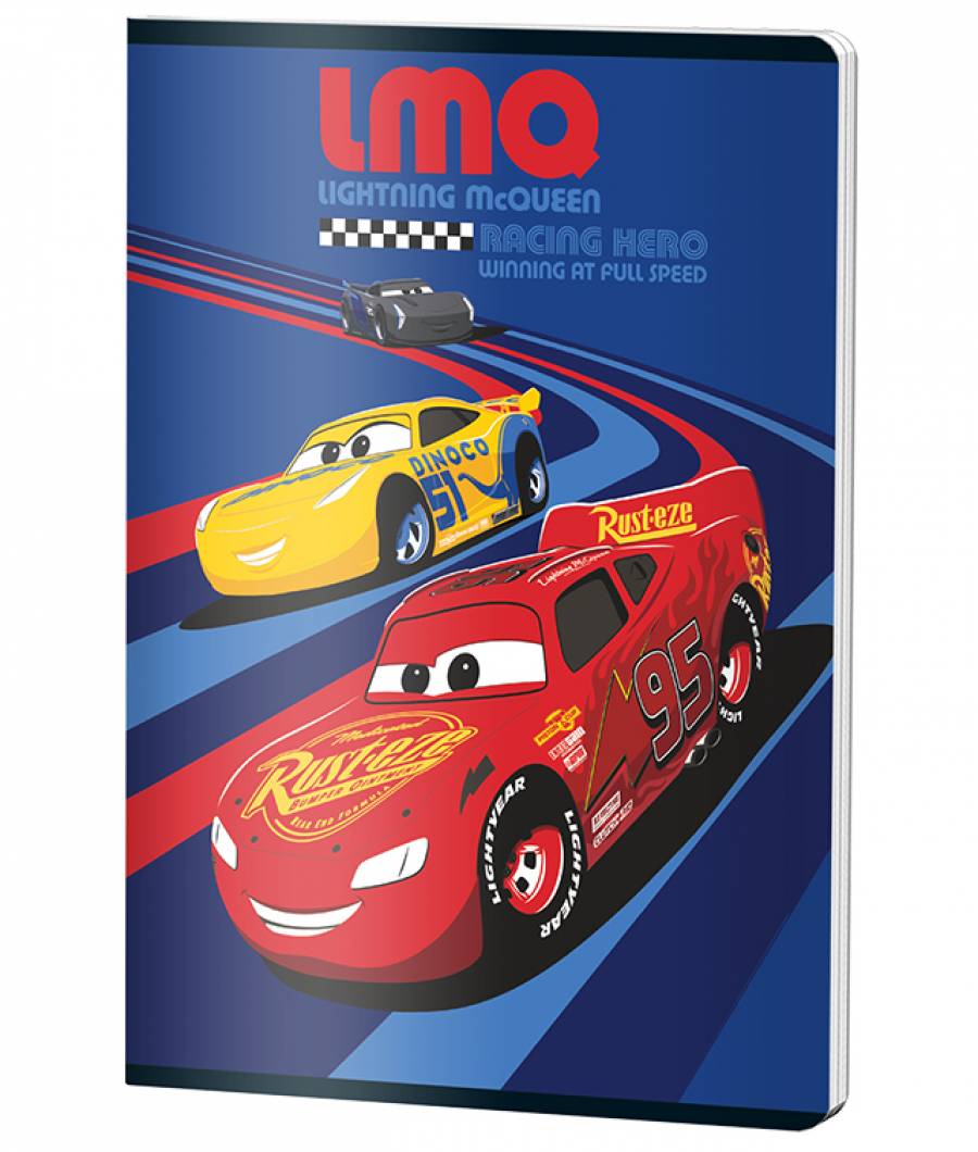 Caiet A4 60file matematica Cars 