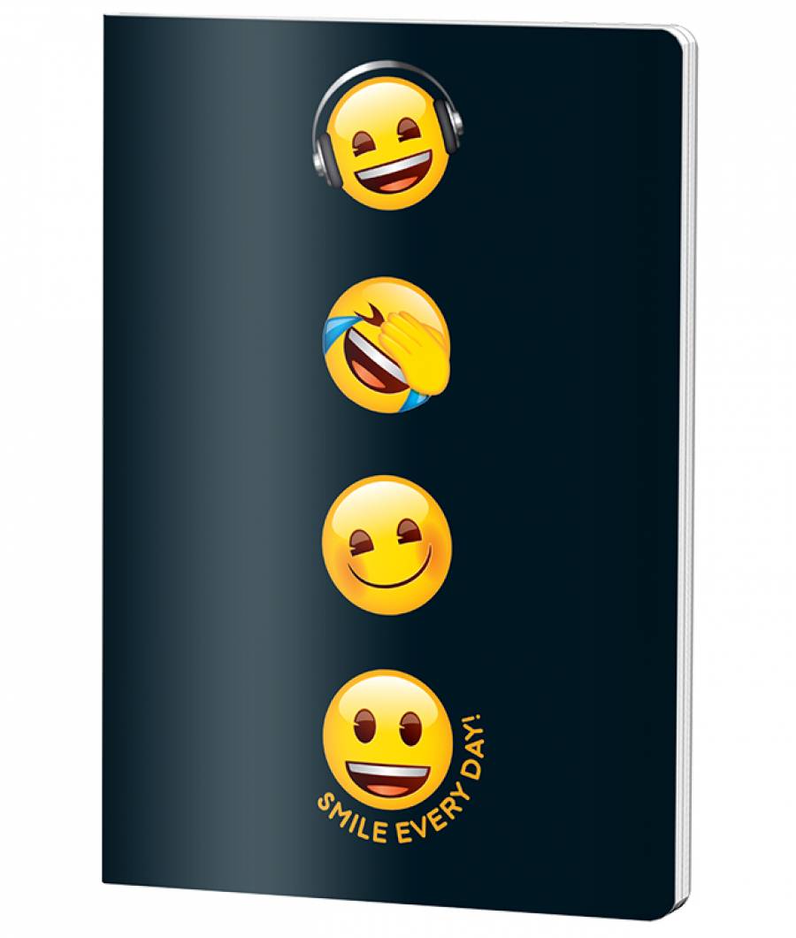 Caiet A4 60file matematica Emoji Clasic 