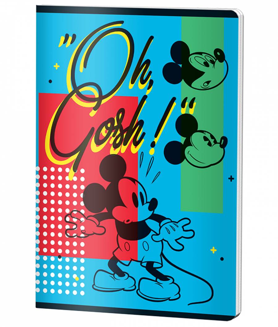 Caiet A4 60file matematica Mickey