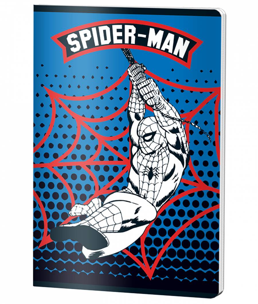 Caiet A4 60file matematica Spiderman
