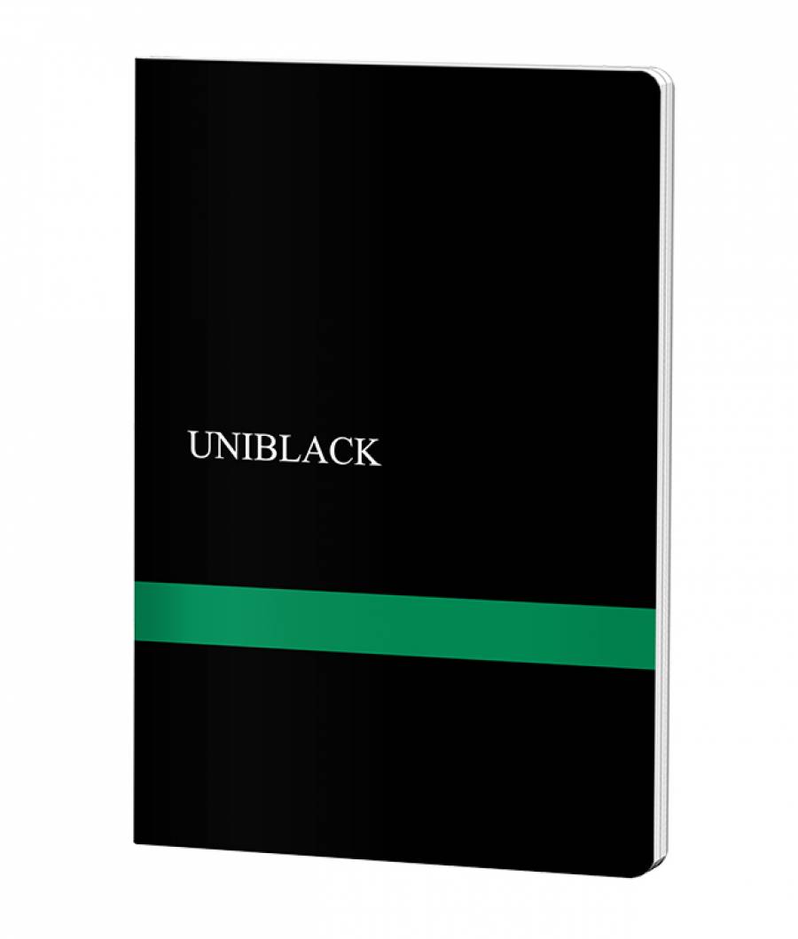 Caiet A4 60f M PP Uniblack 300 mic 70gr cop verde