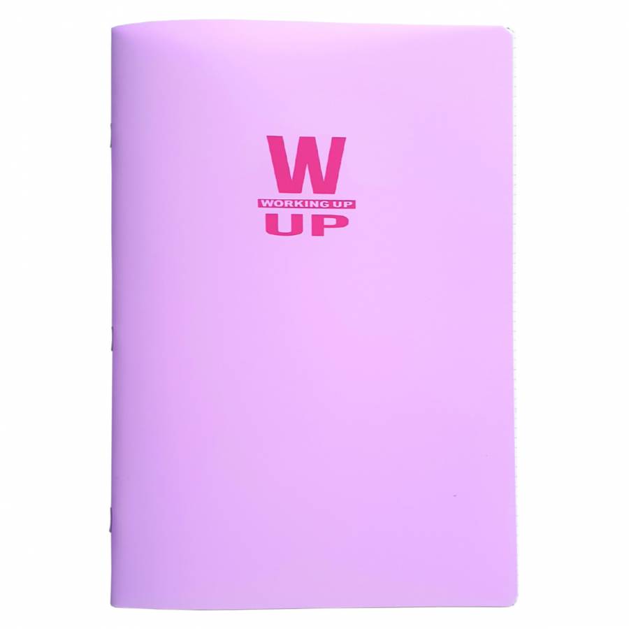 Caiet WUP PP A4 60f V  300 mic 70gr roz pastel