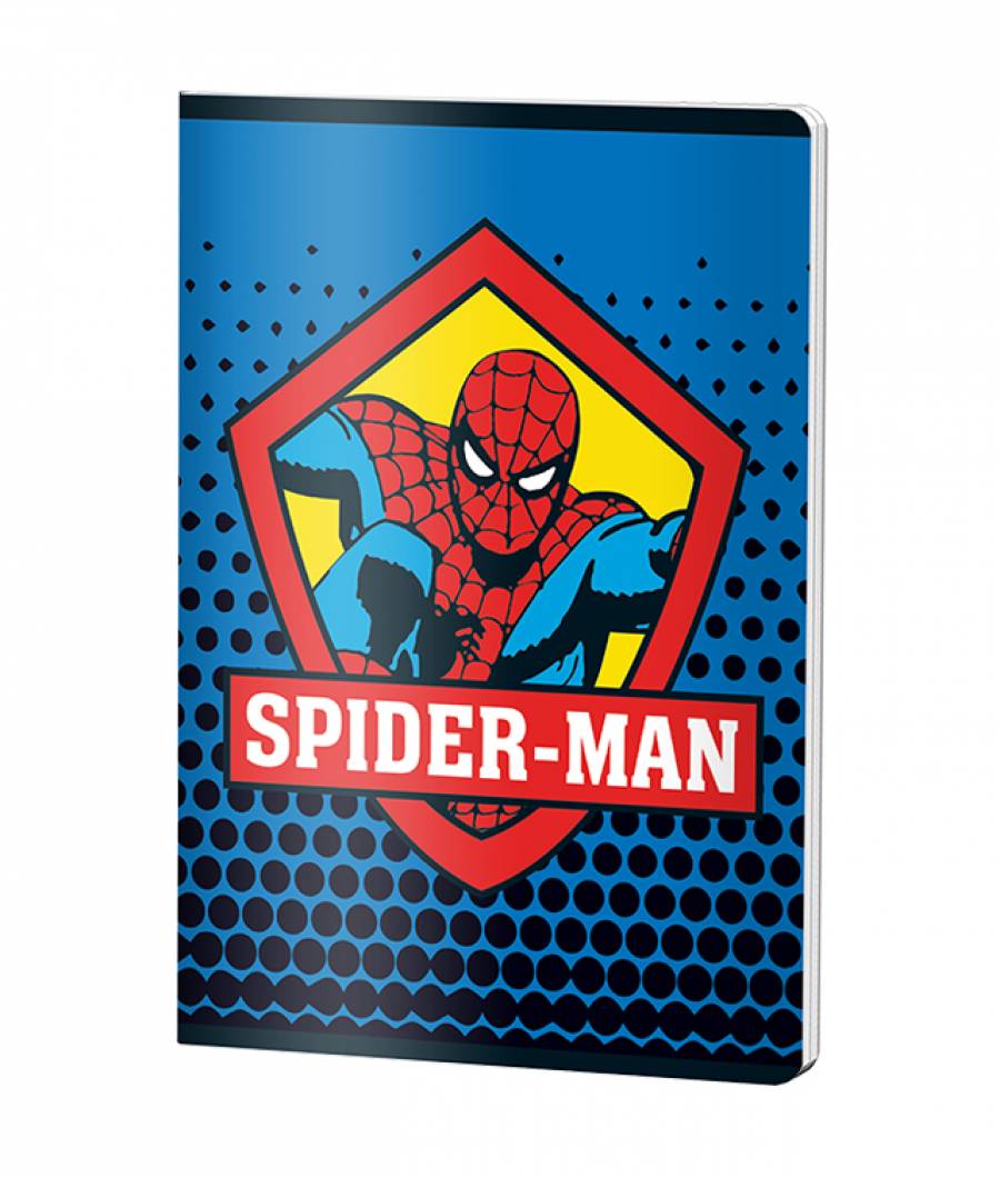 Caiet A5 48file Velin Spiderman