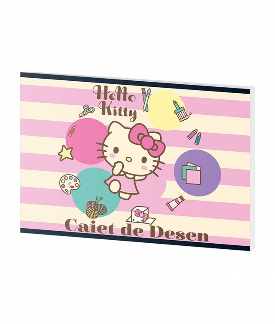 Caiet Desen 16file HelloKitty