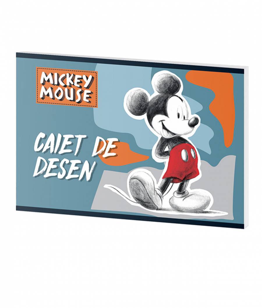 Caiet Desen 16file Mickey