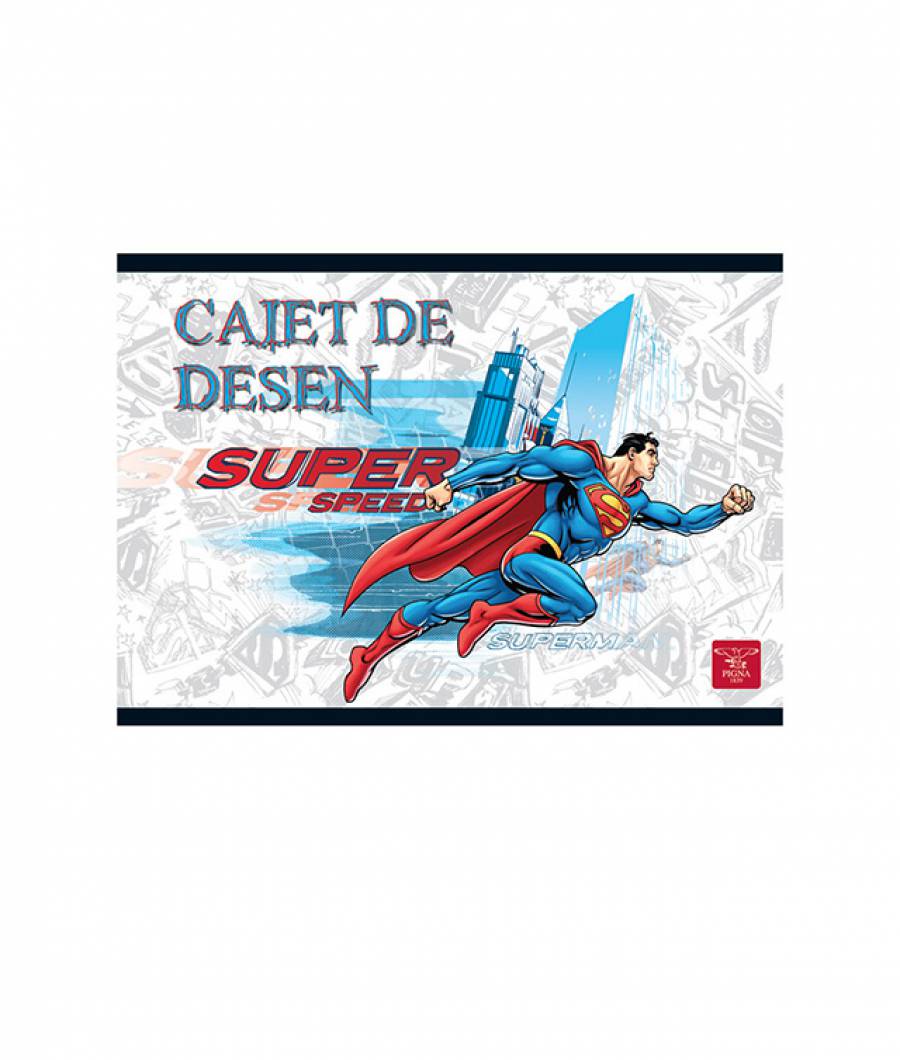 Caiet Desen 16file Superman