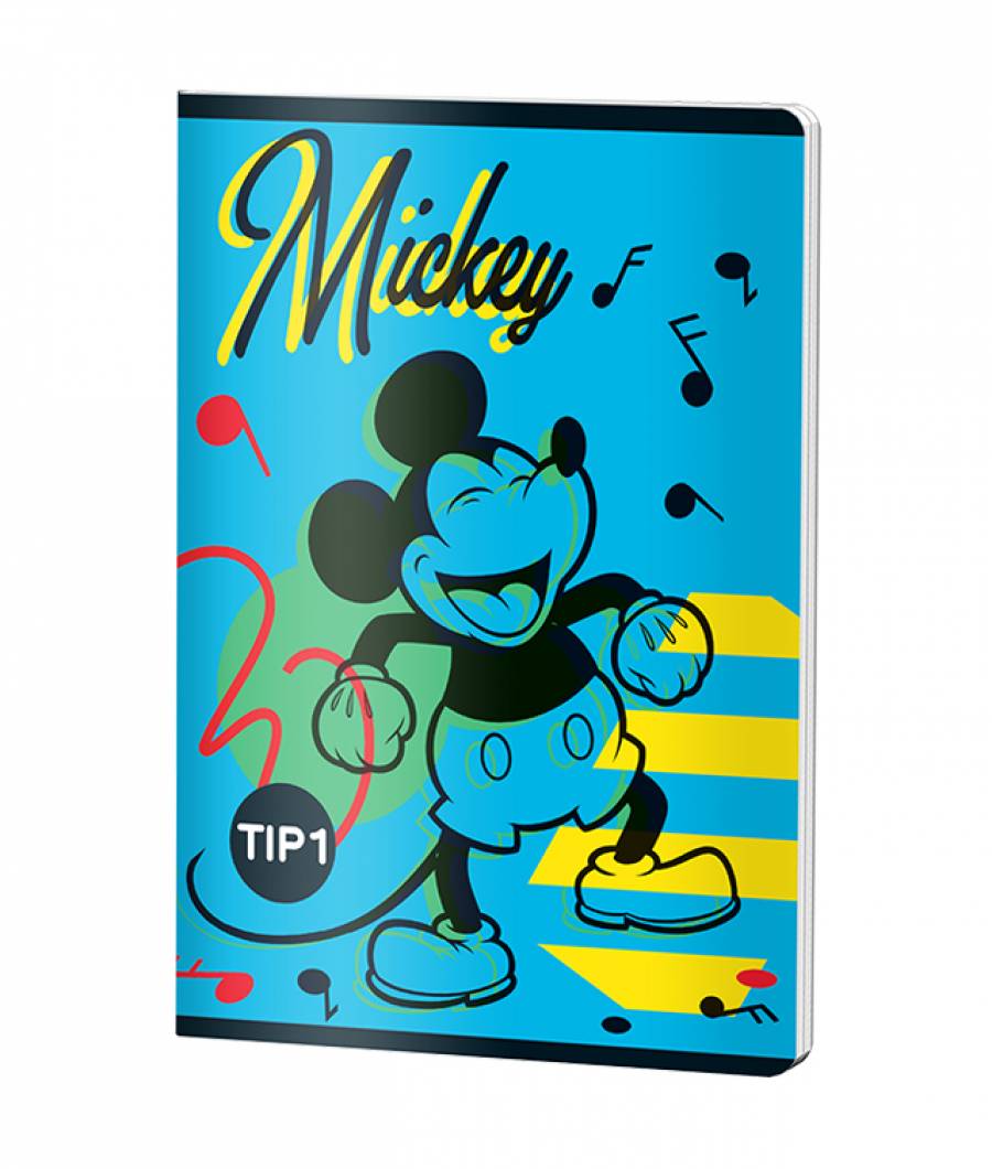 Caiet Tip 1 A5 24file Mickey