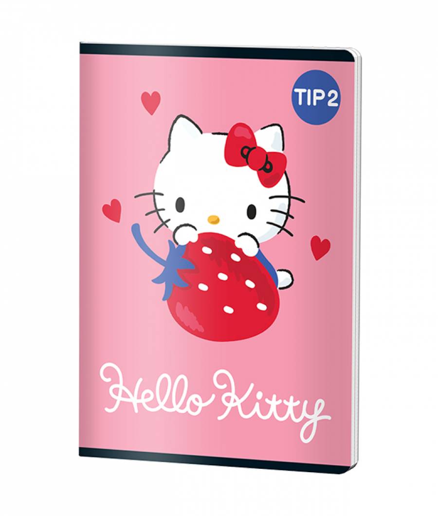 Caiet Tip2, A5, HELLO KITTY,24file, 70gr