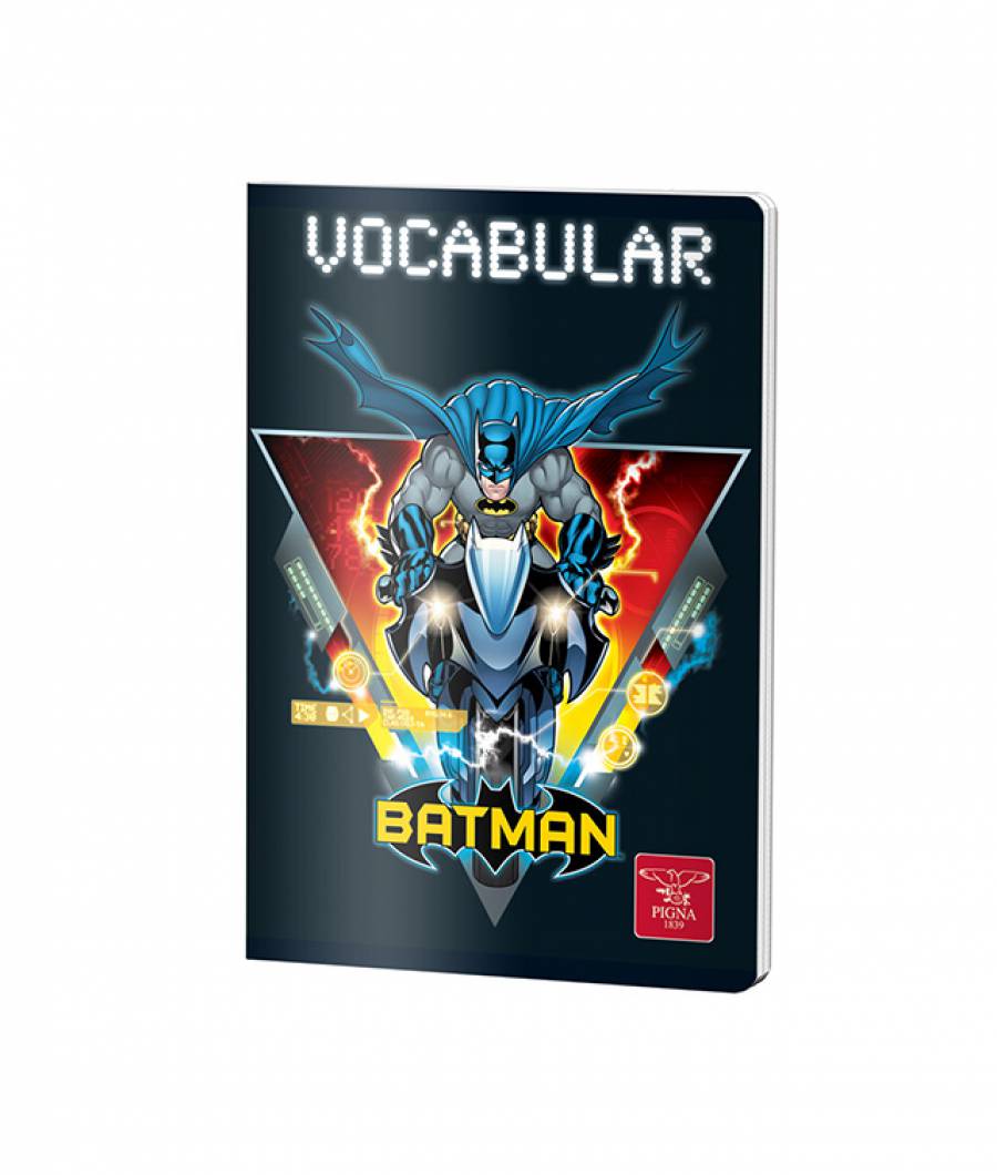 Caiet Vocabular 24file Batman 