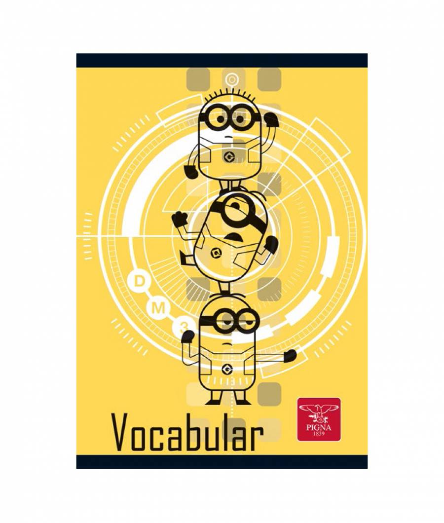 Caiet Vocabular 24file Minions