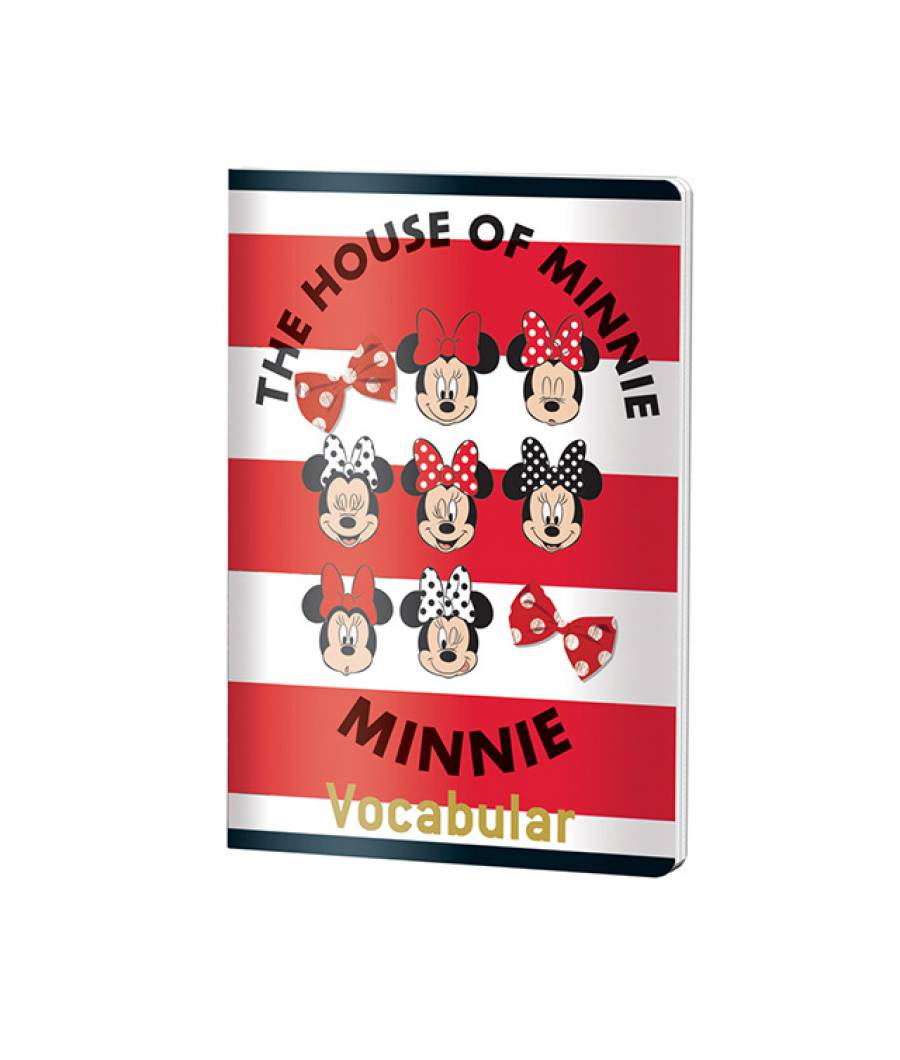 Caiet Vocabular 24file MinnieMouse 