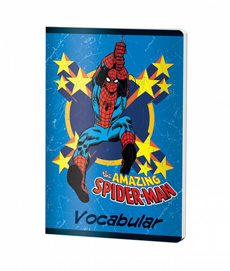 Caiet Vocabular 24file Spider-man 