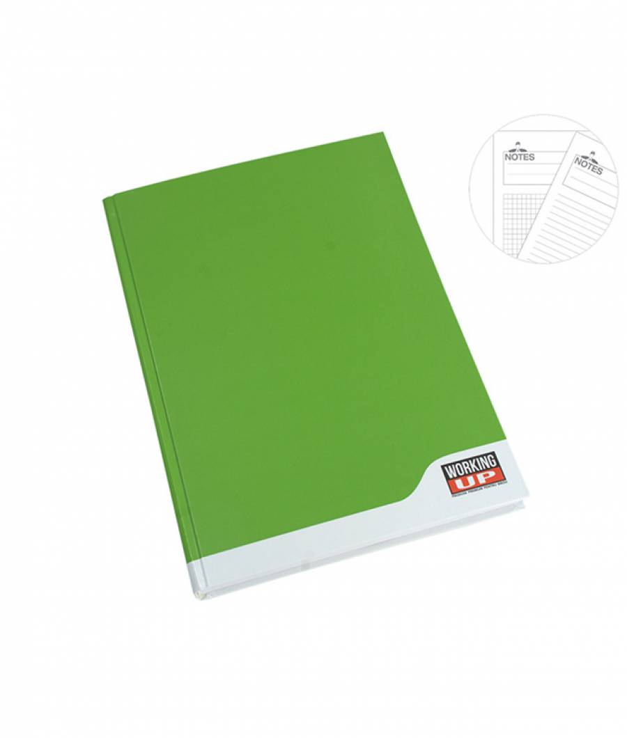 Registru A4 96file matematica 60g WorkingUp verde