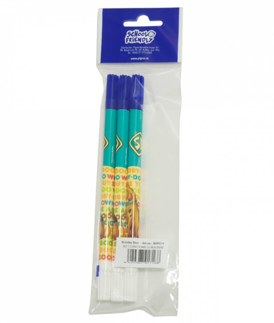 Blister Corector 3/set Scooby Doo