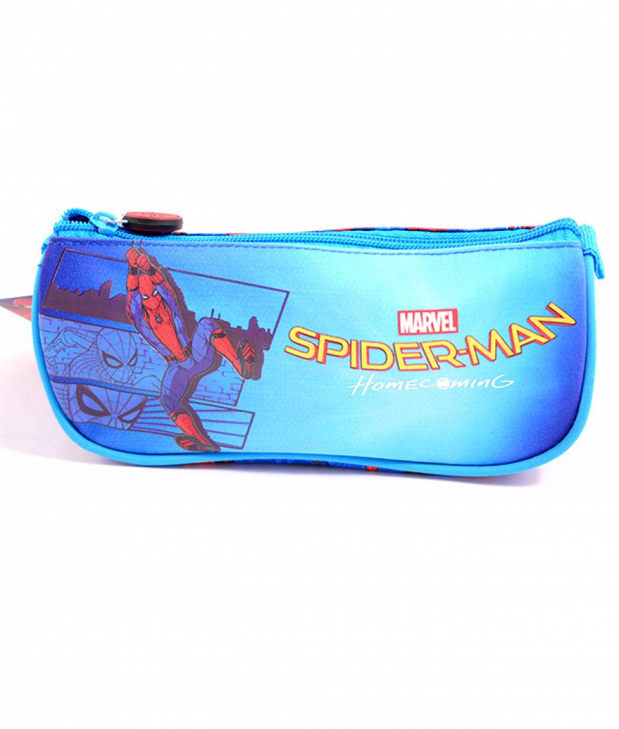 Penar Etui Triunghiular Albastru Deschis Spiderman