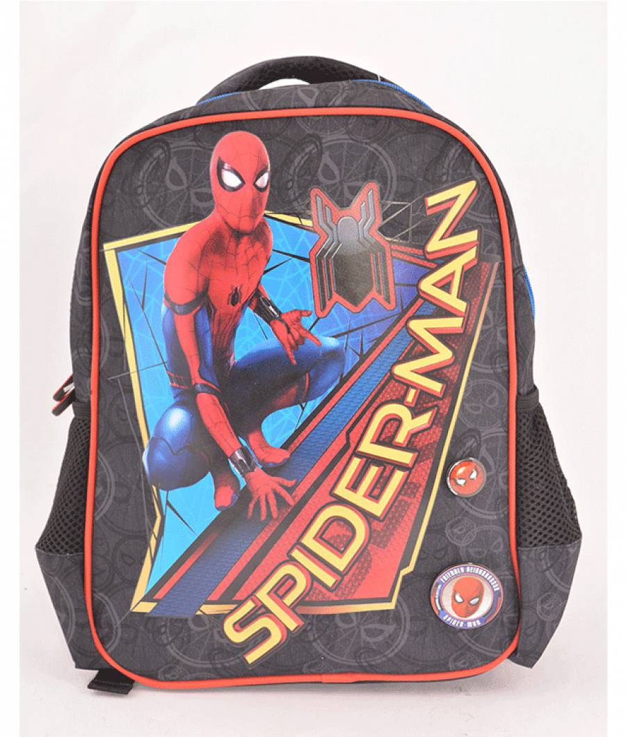 Ghiozdan Gradinita Spiderman Albastru Inchis Spider-man
