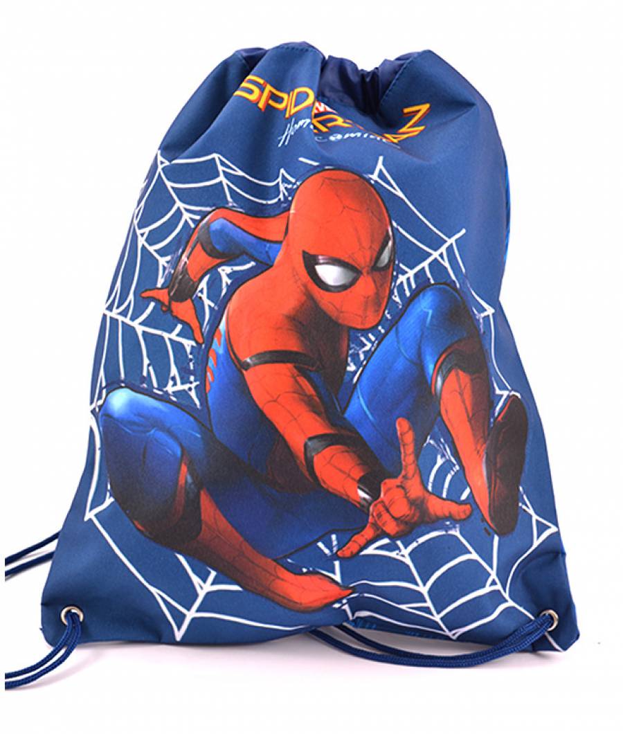 Sac Sport Spiderman Bleumarin