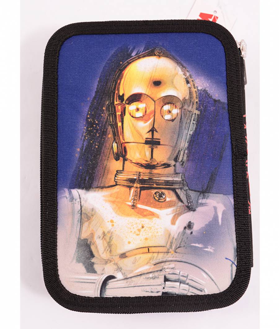 Penar Neechipat 2 fermoare albastru-negru Star Wars