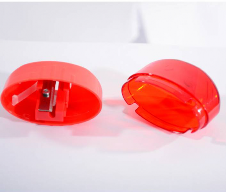 Cutie Ascutitoare Plastic Dubla cu Rezervor Wheel