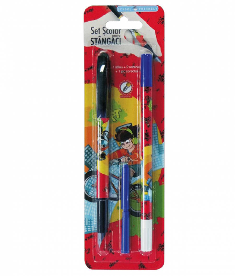 Blister Stilou Iridium 1 corector 2 rezerve STANGA