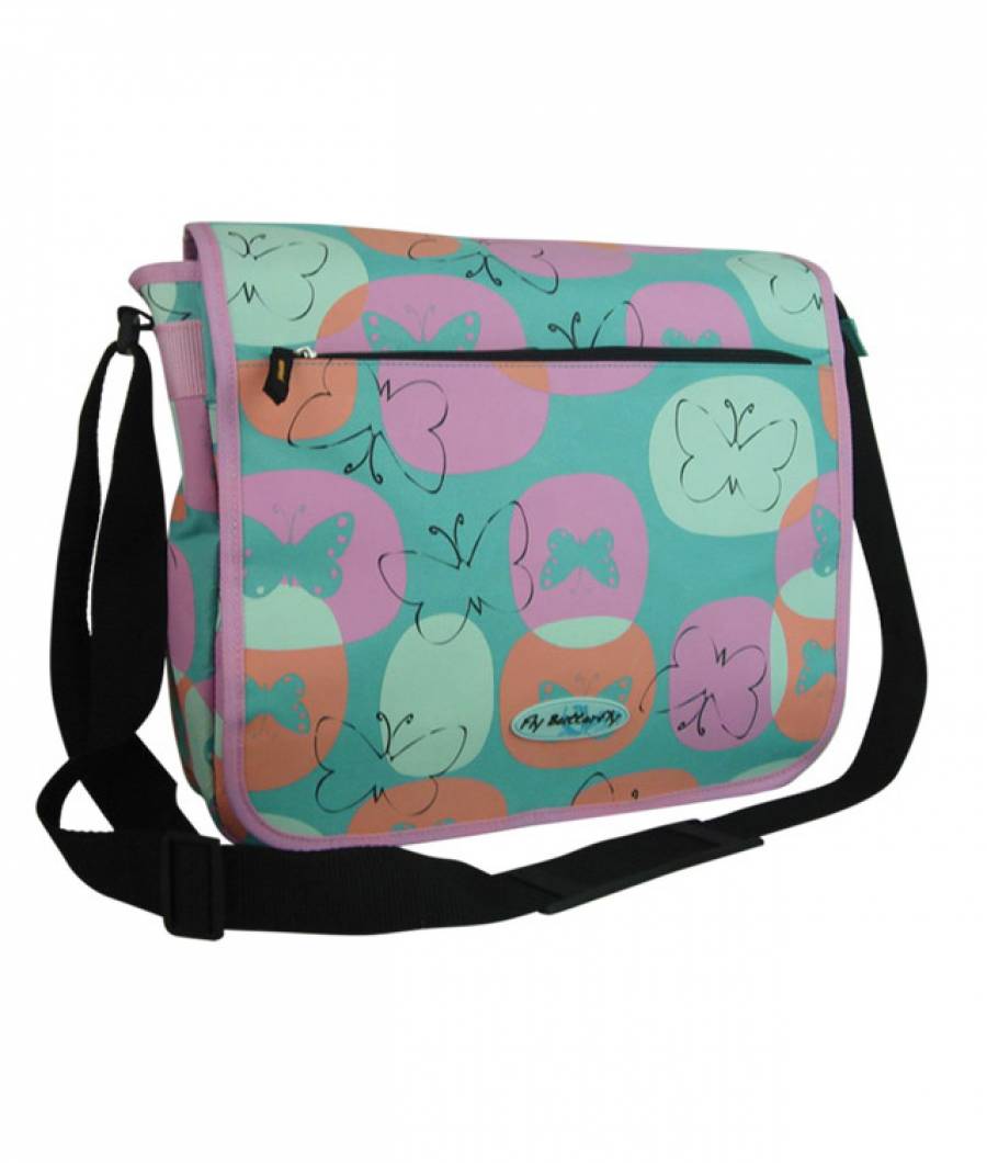 Geanta de umar dreptunghiulara Fly Butterfly Creat 29Hx35x10cm