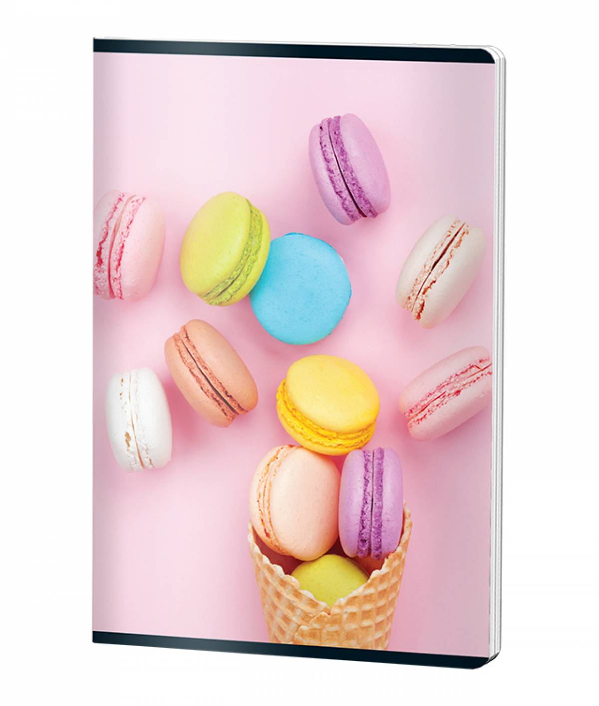Caiet Capsat Matematica, A4, Pigna CLASIC, 60file, 70 gr, FETE MACARONS IS