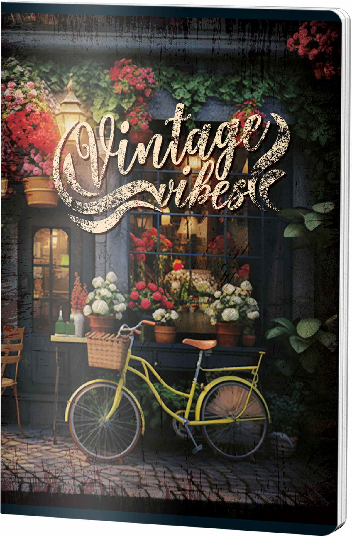 Caiet DIctando, A4 Studentesc, Pigna Clasic, 80file, 60 gr, FETE, VINTAGE BIKE DJ