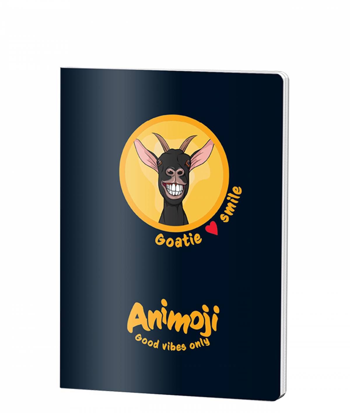 Caiet Dictando, A5, ANIMOJI, 80file, 70 gr, GOATIE NE