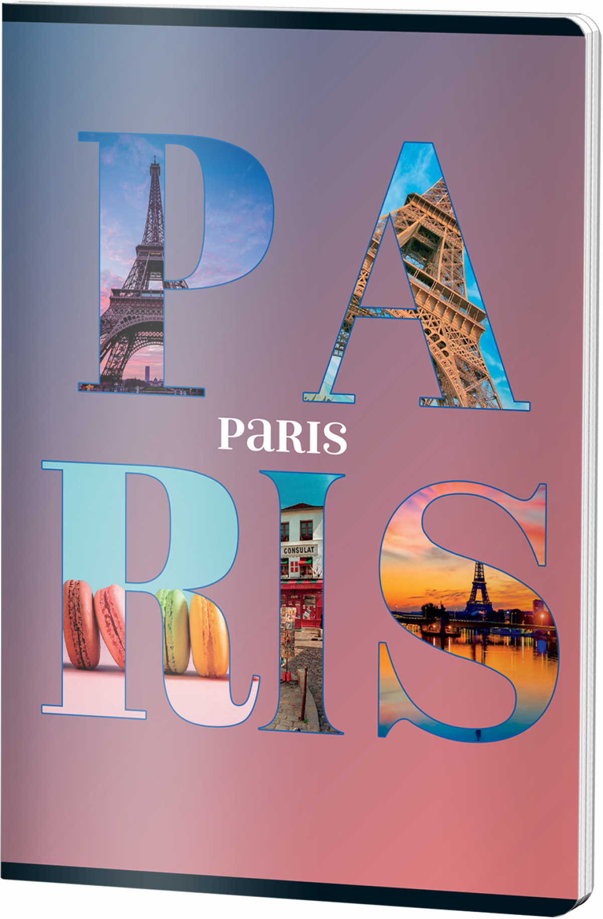 Caiet Dictando, A4 Studentesc, Pigna Clasic, 80file, 60 gr, PARIS
