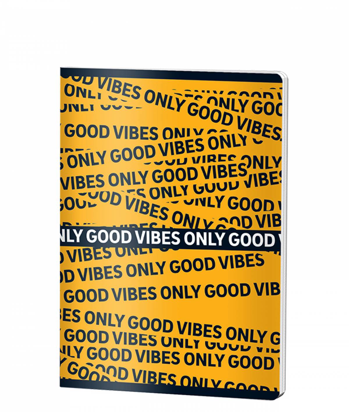 Caiet Matematica, A4, GOOD VIBES, 60file, 60 gr, ORANGE