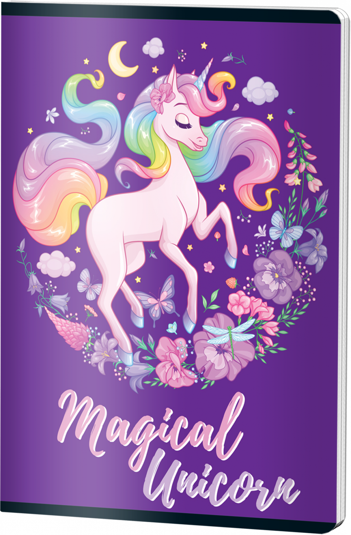 Caiet Matematica, A5, Pigna Clasic, 48file, 70 gr, FETE, UNICORN EC