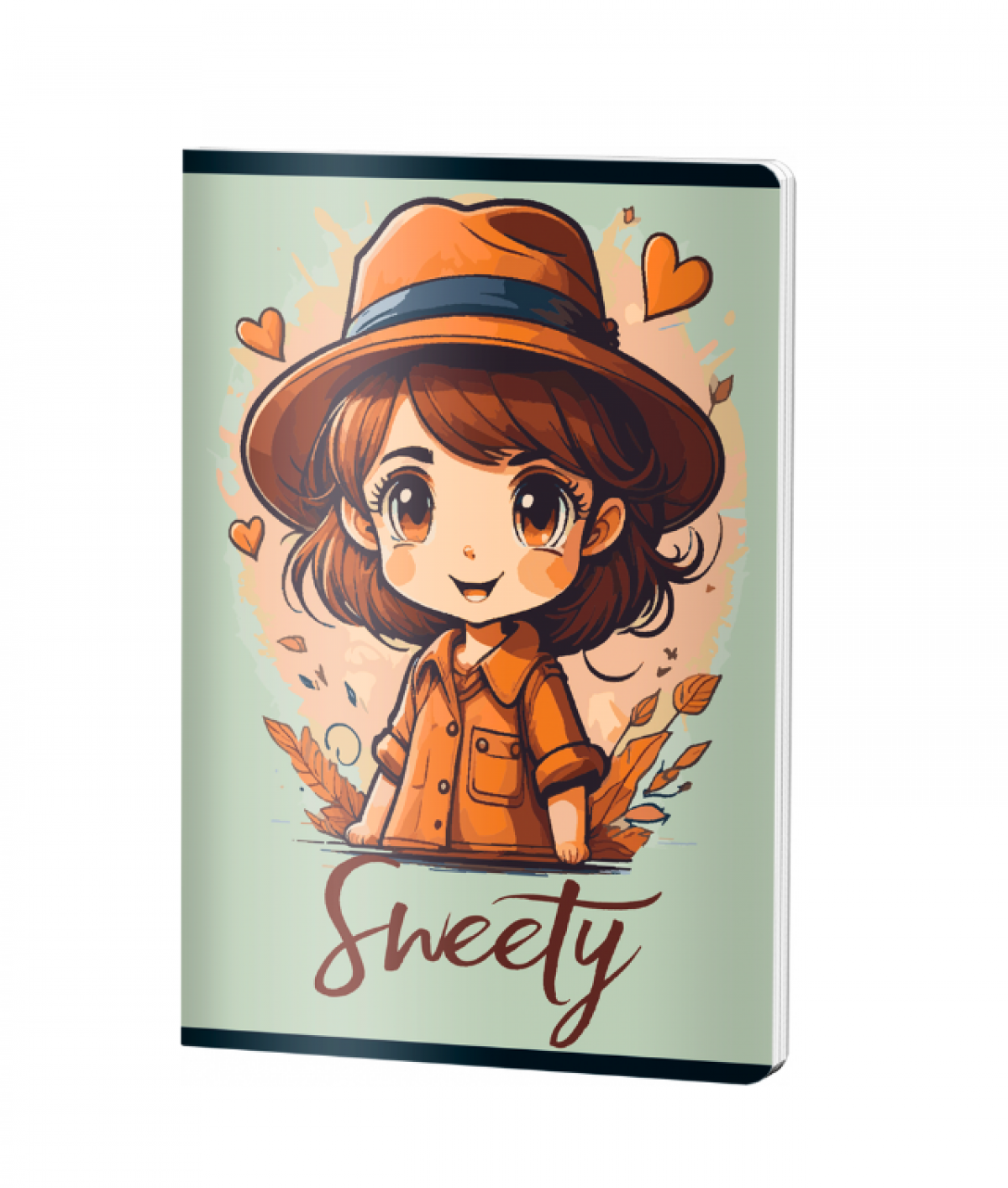 Caiet Matematica, A5, Pigna Clasic, 80file, 60 gr, FETE, SWEETY