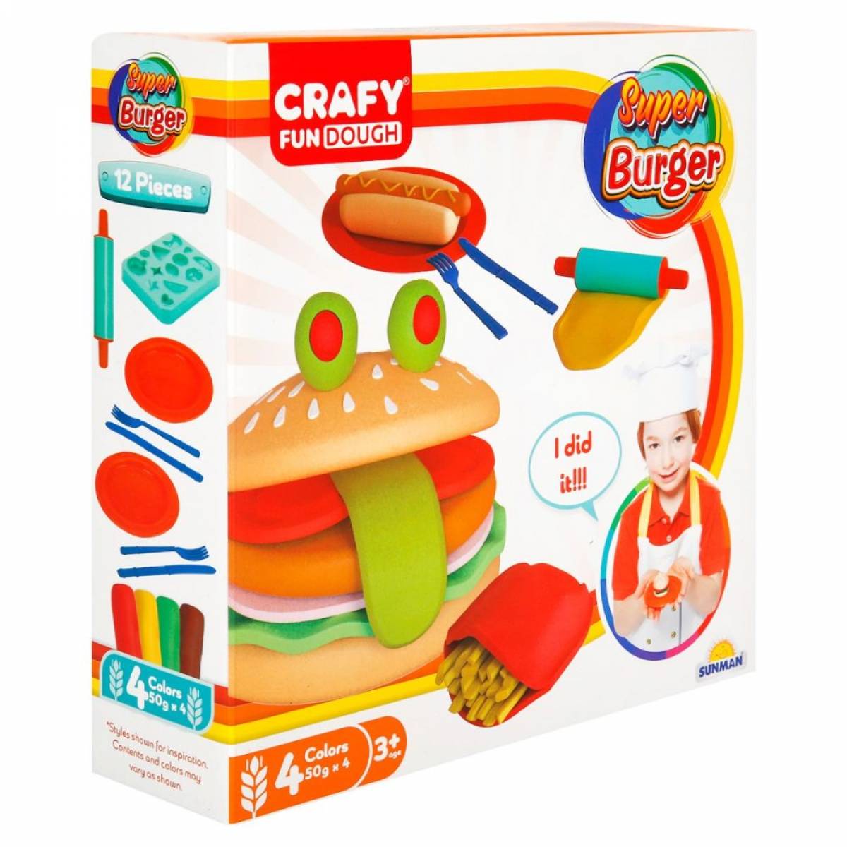 CRAFY - SET PENTRU SUPER BURGER