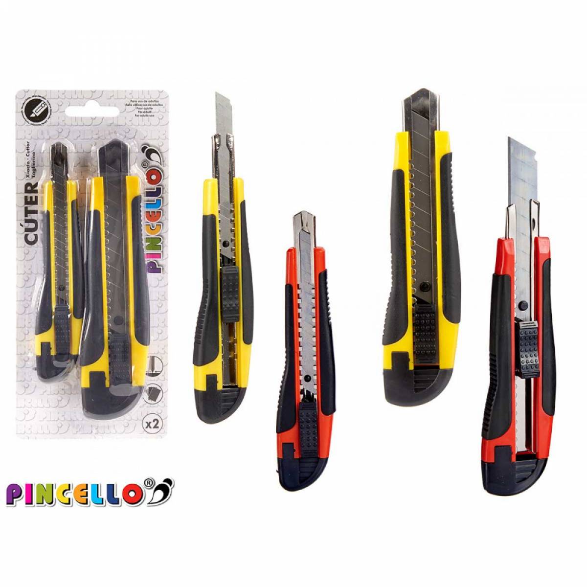 Cutter PINCELLO profesional plastic metal 9x2 5x21cm