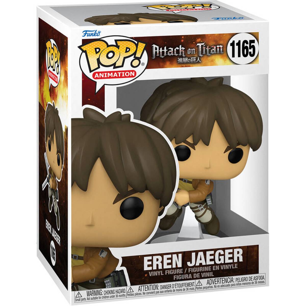 Figurina POP Attack On Titan Eren Jaeger