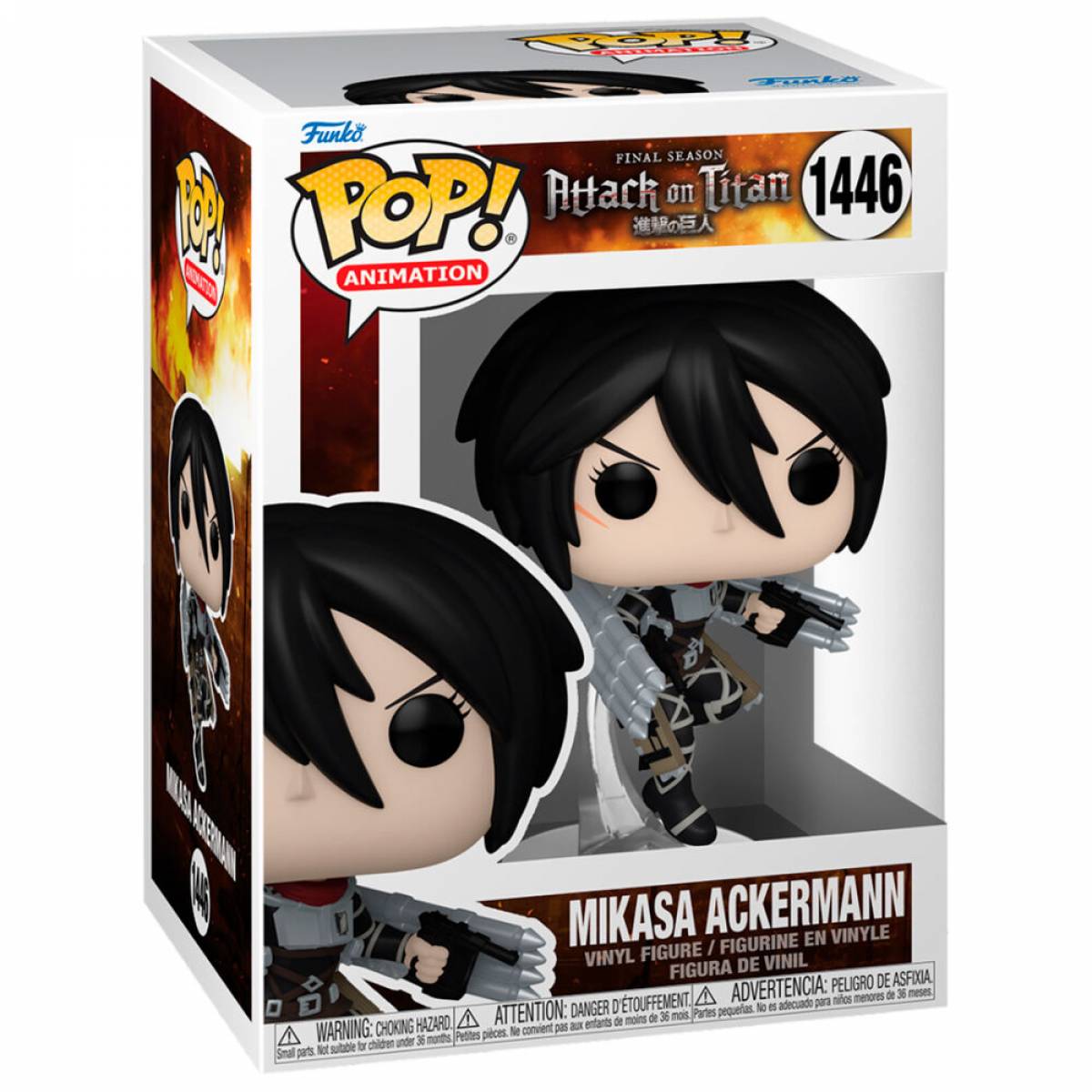 Figurina POP Attack on Titan Mikasa Ackermann
