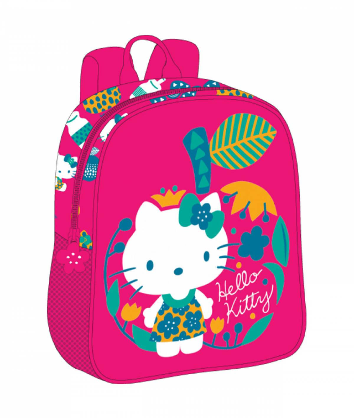 Ghiozdan HELLO KITTY PRESCOLARI roz