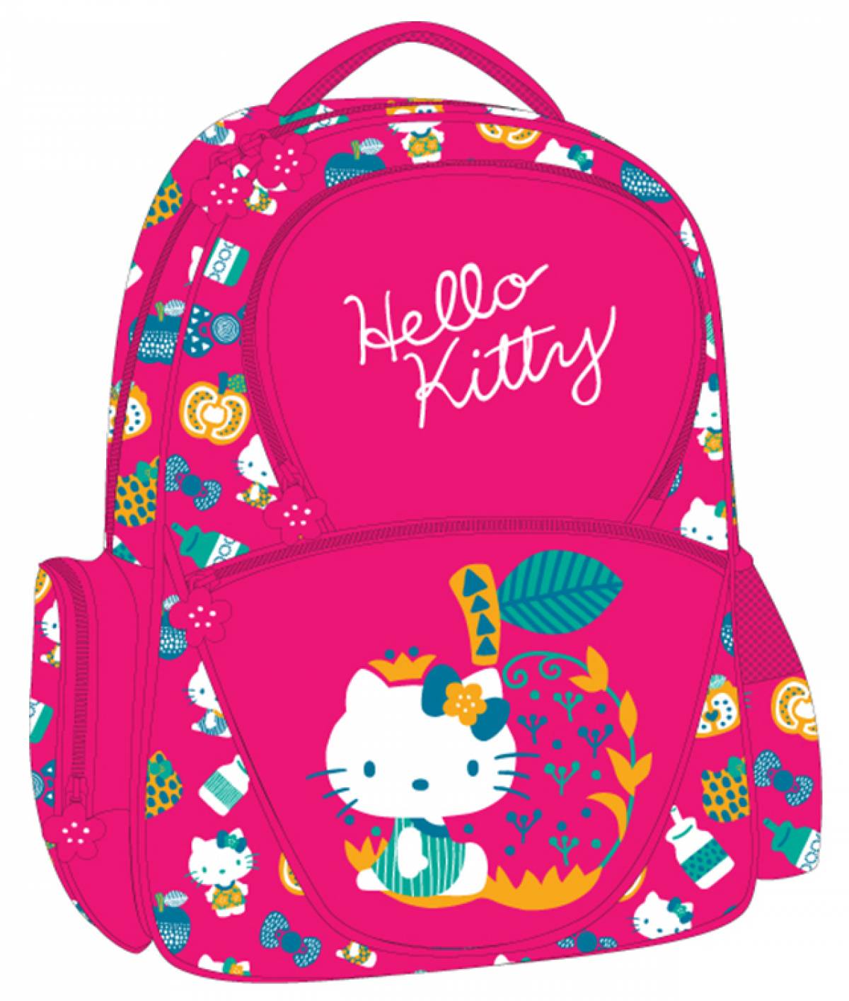 Ghiozdan HELLO KITTY SCOLAR roz